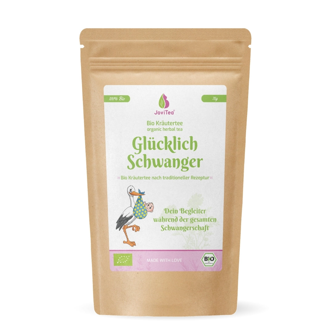 JoviTea® Glücklich Schwanger Tee in hochwertiger Bio Qualität
