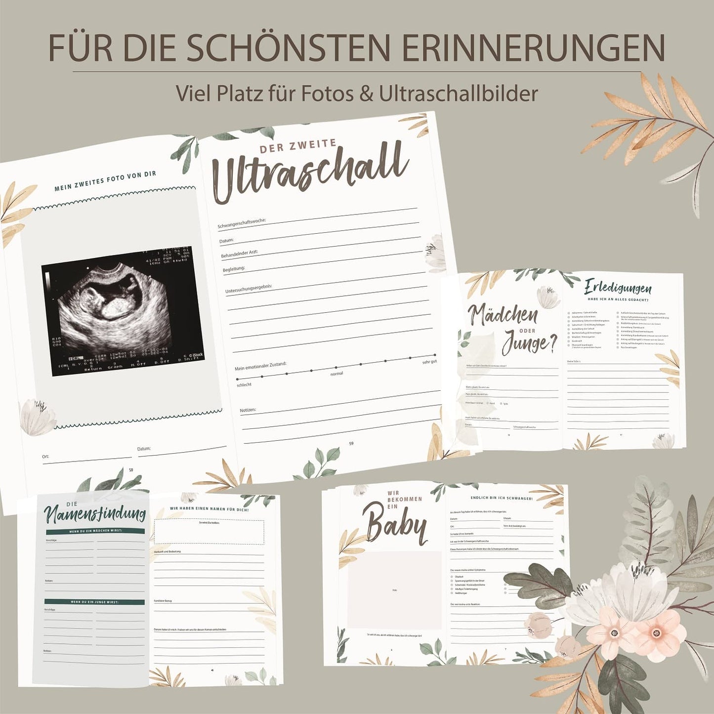 JoviTea Schwangerschaftstagebuch Hardcover