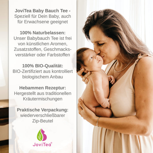 JoviTea Baby Bauch Tee Bio