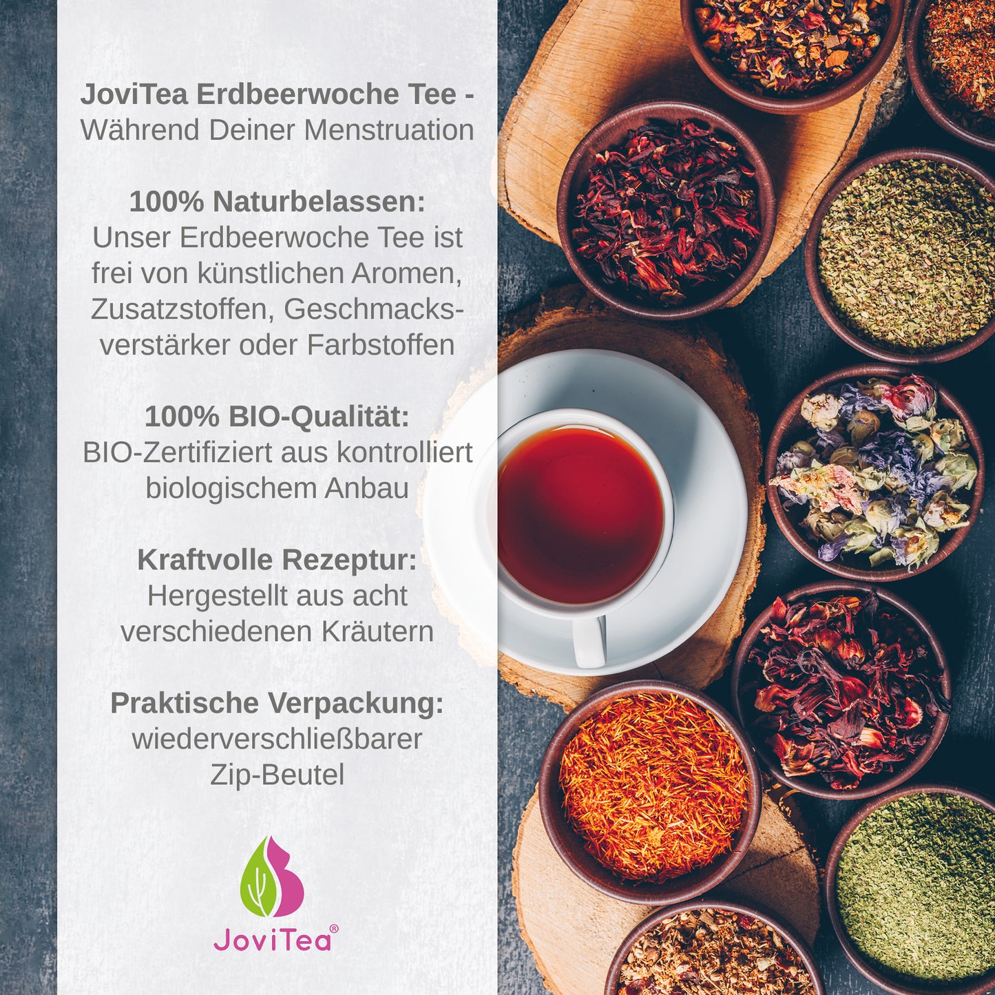JoviTea Erdbeerwoche Bio