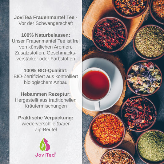 JoviTea Frauenmanteltee Bio