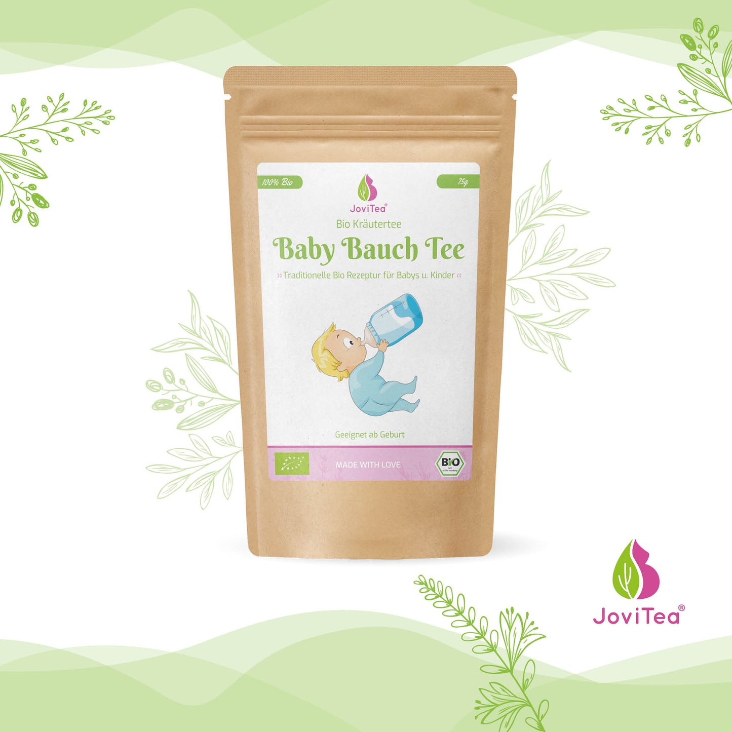 JoviTea Baby Bauch Tee Bio