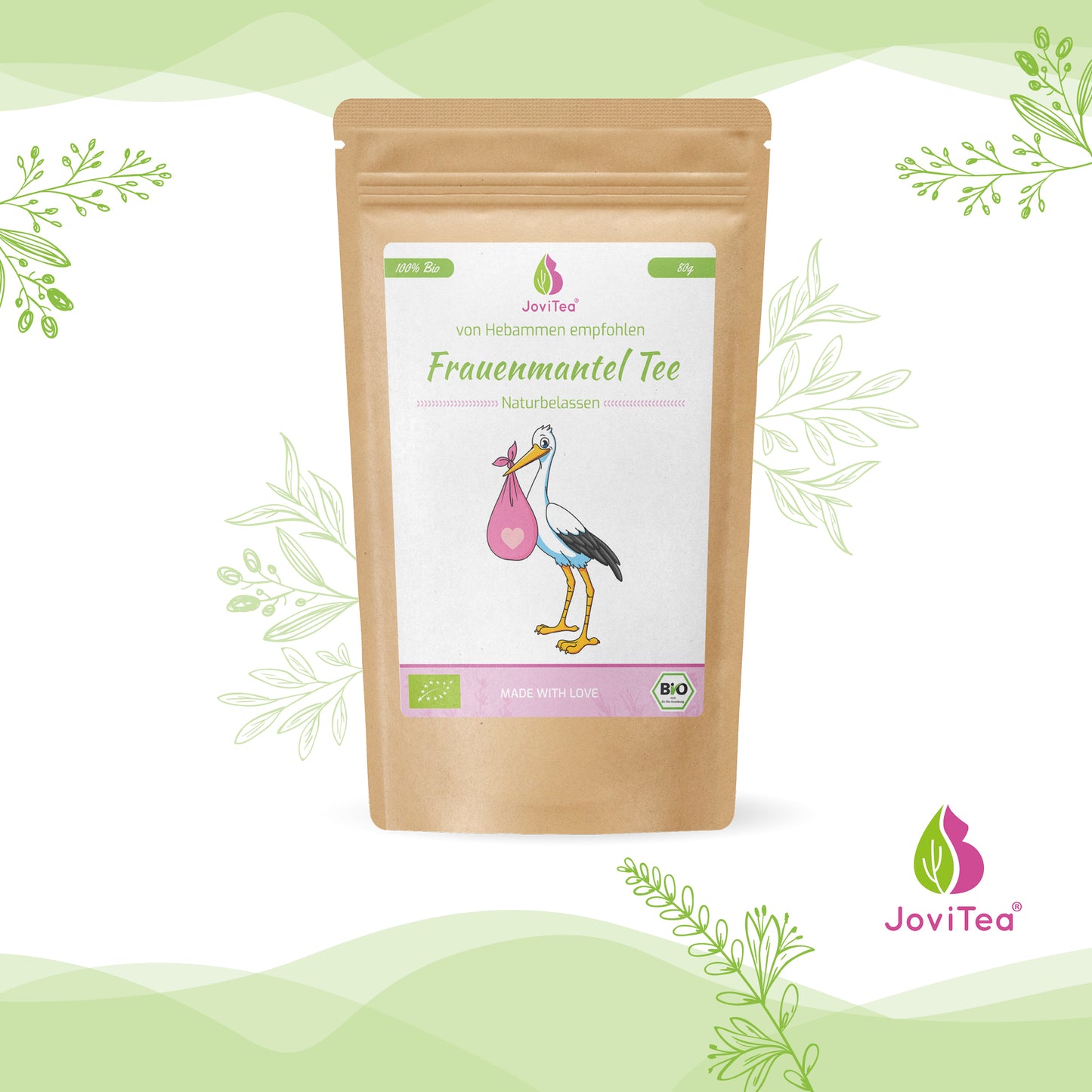 JoviTea Frauenmanteltee Bio