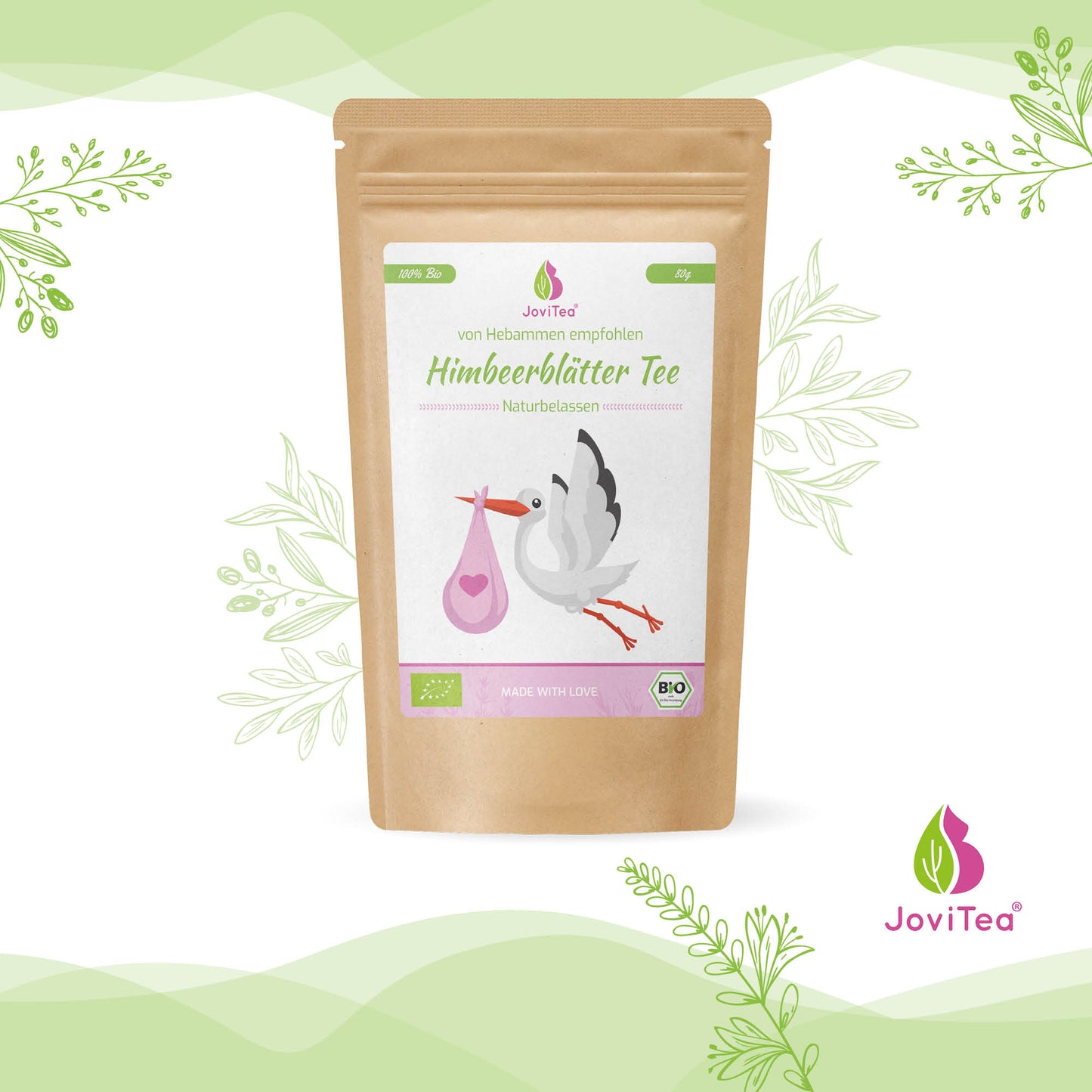 JoviTea Himbeerblättertee Bio