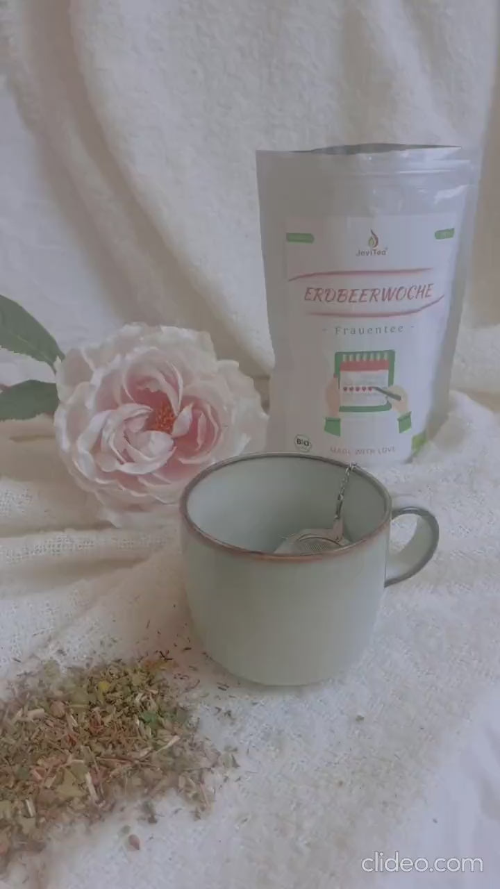 JoviTea Erdbeerwoche Tee Produktvideo - Verwendung