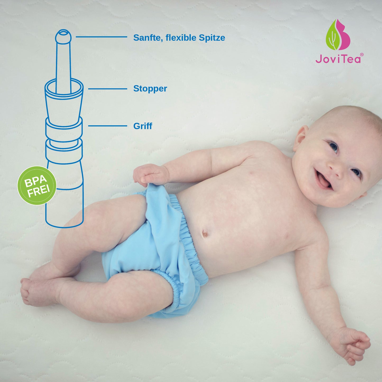 JoviTea Pupsi - Blähhilfe für Babys ab 0 Monaten